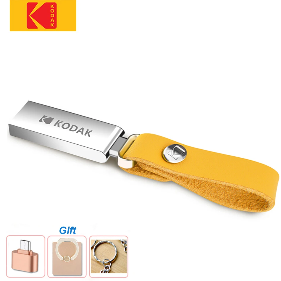 

KODAK usb флэш-накопитель K122 USB3.0 флешки металл USB флеш-накопитель 16 ГБ 32 ГБ 64 Гб 128 ГБ мини usb USB2.0 высокое Скорость для ноутбука