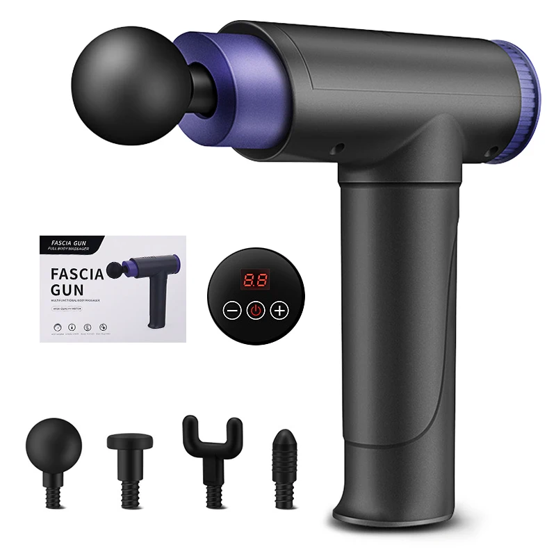 

Tissue Massage Gun Muscle Massager Muscle Pain Management Training Exercise Fitness Body Relaxation Slimming Shaping Pain Relief