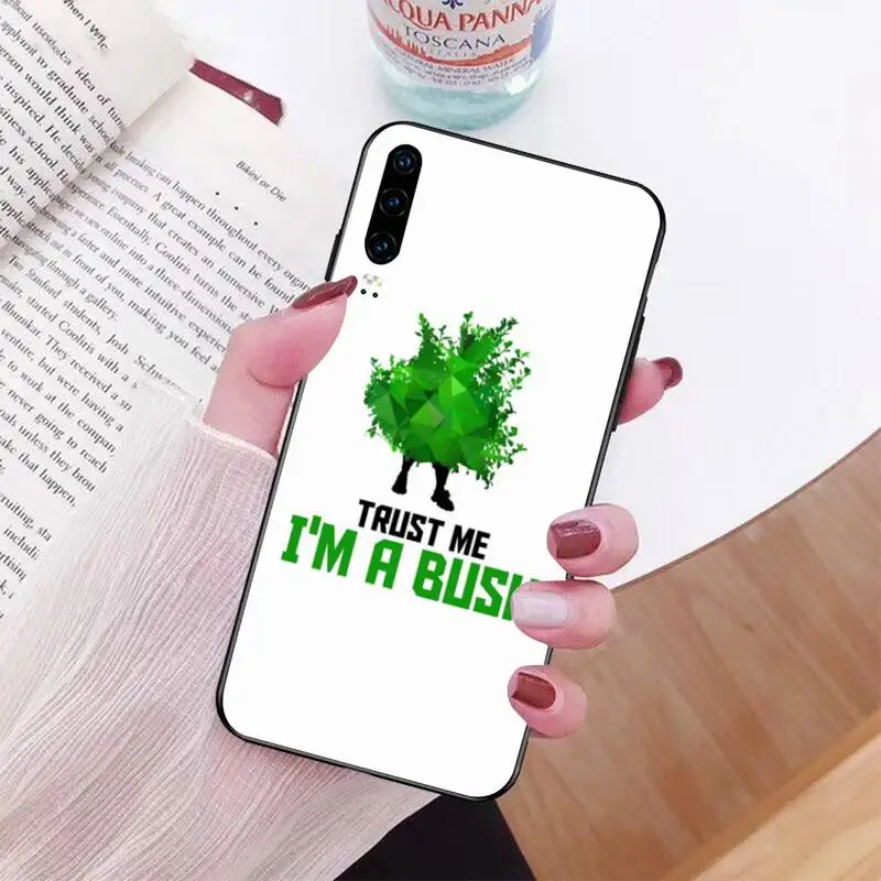 CUTEWANAN trust me i m a bush Роскошный Уникальный Дизайн чехол для телефона Huawei P40 P30 P20 lite Pro