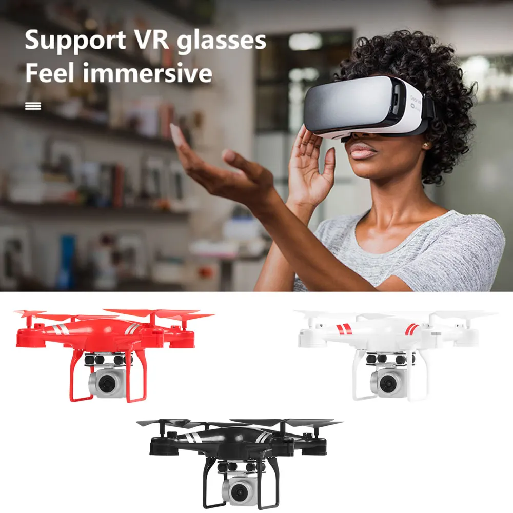 Дрон 4k камера HD Wifi передача fpv Дрон с воздушным давлением фиксированная высота четырехосный Самолет rc вертолет Дрон камера Дрон