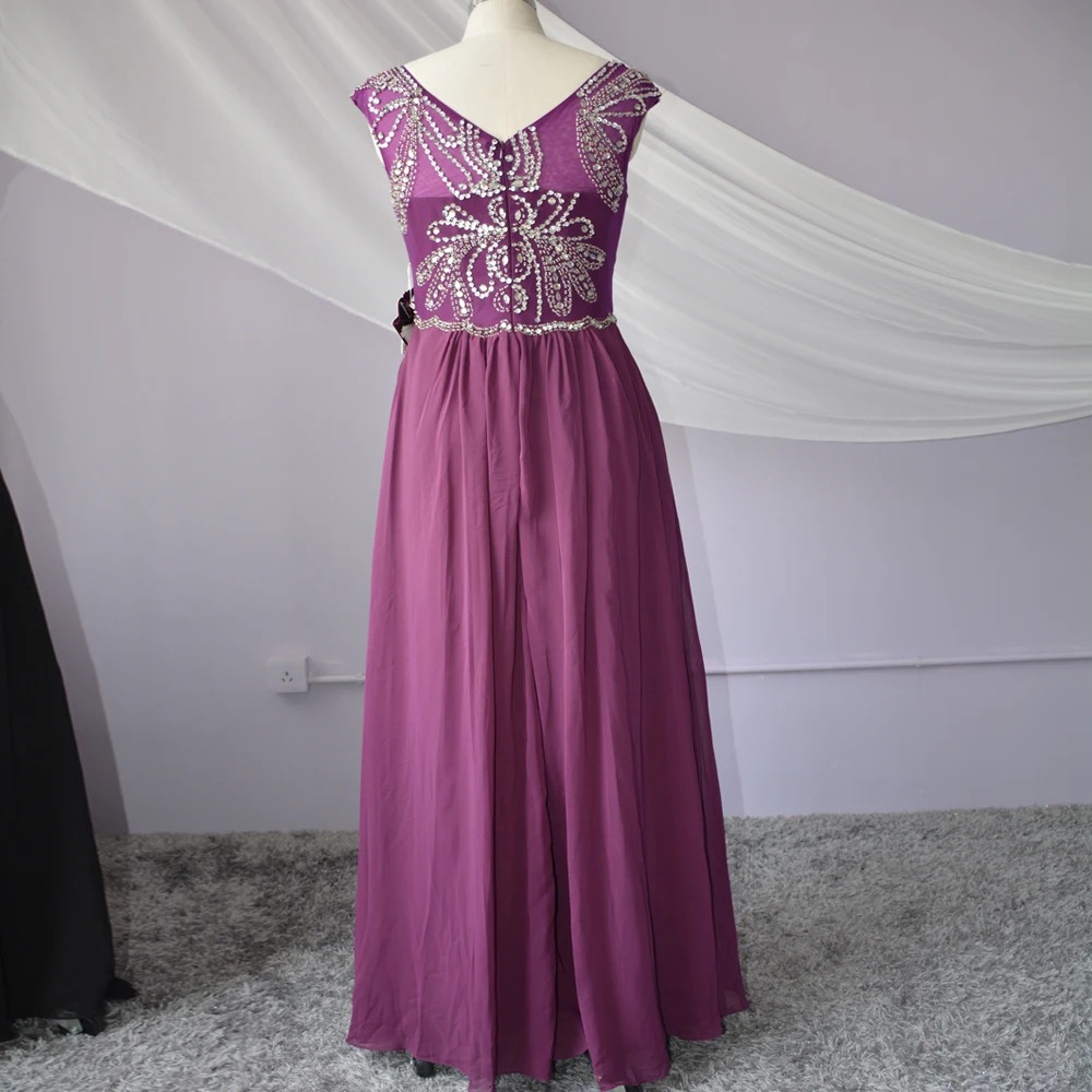buttterfly style Vestidos de gala платья для выпускного вечера с кристаллами и бисером длинные дешевые вечерние платья vestido de festa платье для выпускного вечера robe de soiree - Цвет: buttterfly style