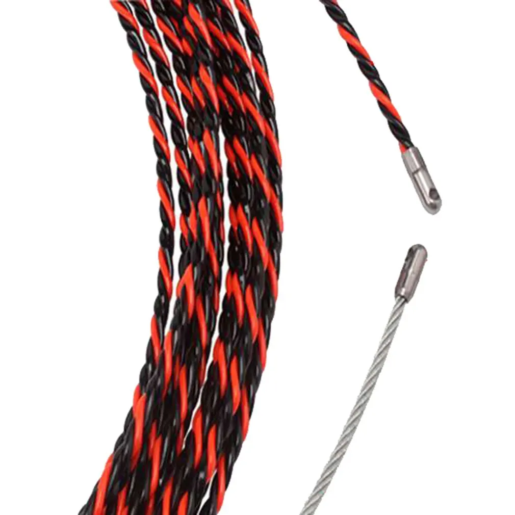 

Electric Wire Threader 5/10/15/20/25/30/50m Electrician Threading Device Wire Cable Running Puller Lead Construction Tools