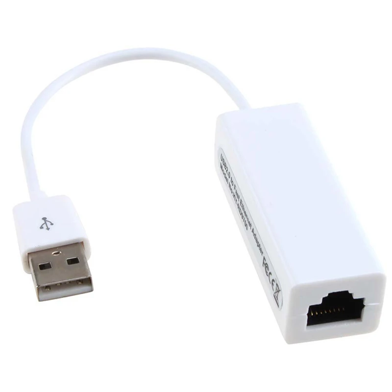 Сетевой адаптер USB 2 0 к RJ45 Ethernet Lan 10/100 Мбит/с быстрые сетевые адаптеры для Win 7/8/10 |