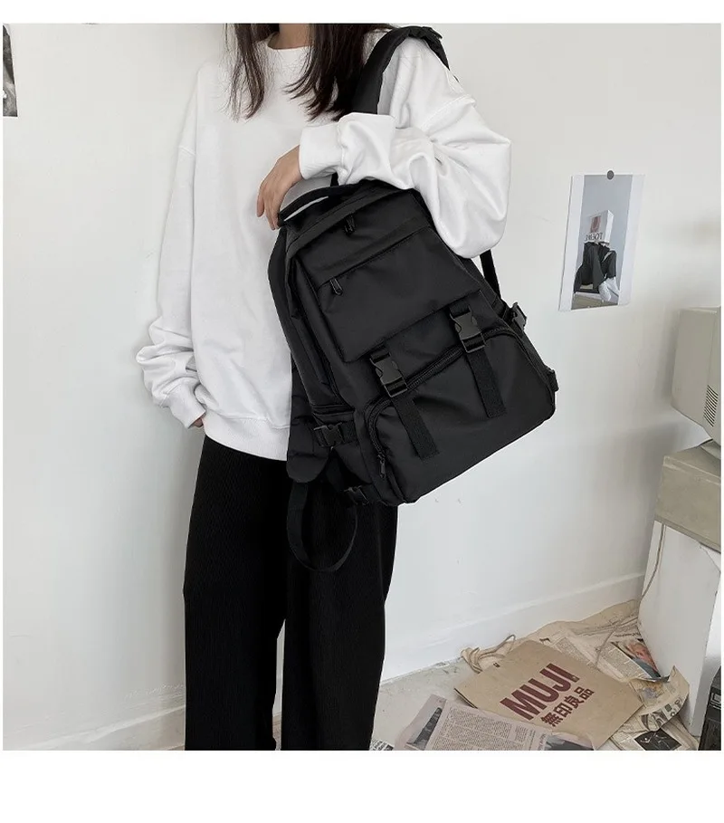 

Fashion Backpack Waterproof Large Women Backpack Anti-theft Laptop Backpack Teenager Girls School Bags Mochilas Backpack Female