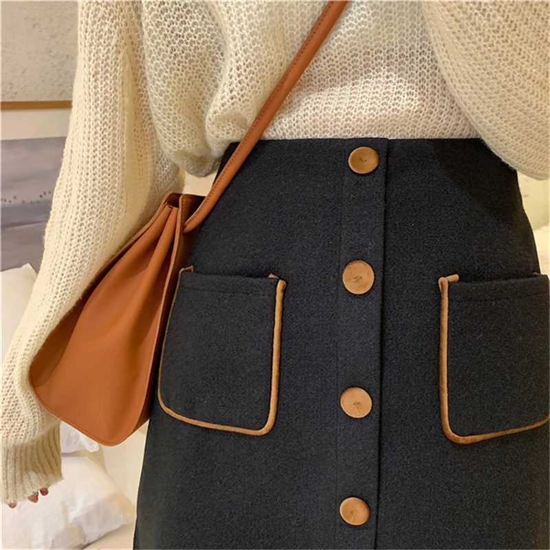 Мини юбка с высокой талией сексуальная Женская Весенняя коллекция 2019 винтажная