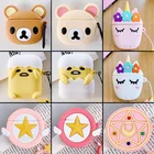 Мультяшный футляр для наушников Apple Airpods, силиконовые чехлы, милые аксессуары для Airpods 2, защитный чехол для беспроводной Bluetooth-гарнитуры