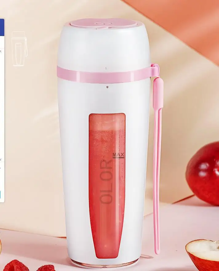 

Mini Home Juice Extractor Gift Customization Juicer Cup Juicing Machine Portable USB Charging Juice-Making Cup Electric