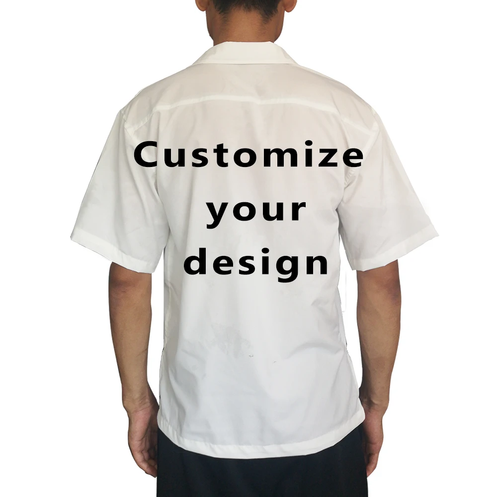 2019 Summer Short Sleeve 3D Print Custom Design Man Casual Vintage Shirt
