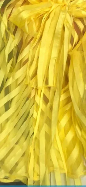 Женская блузка в полоску DEAT тонкая рубашка из органзы с бантом на воротнике и