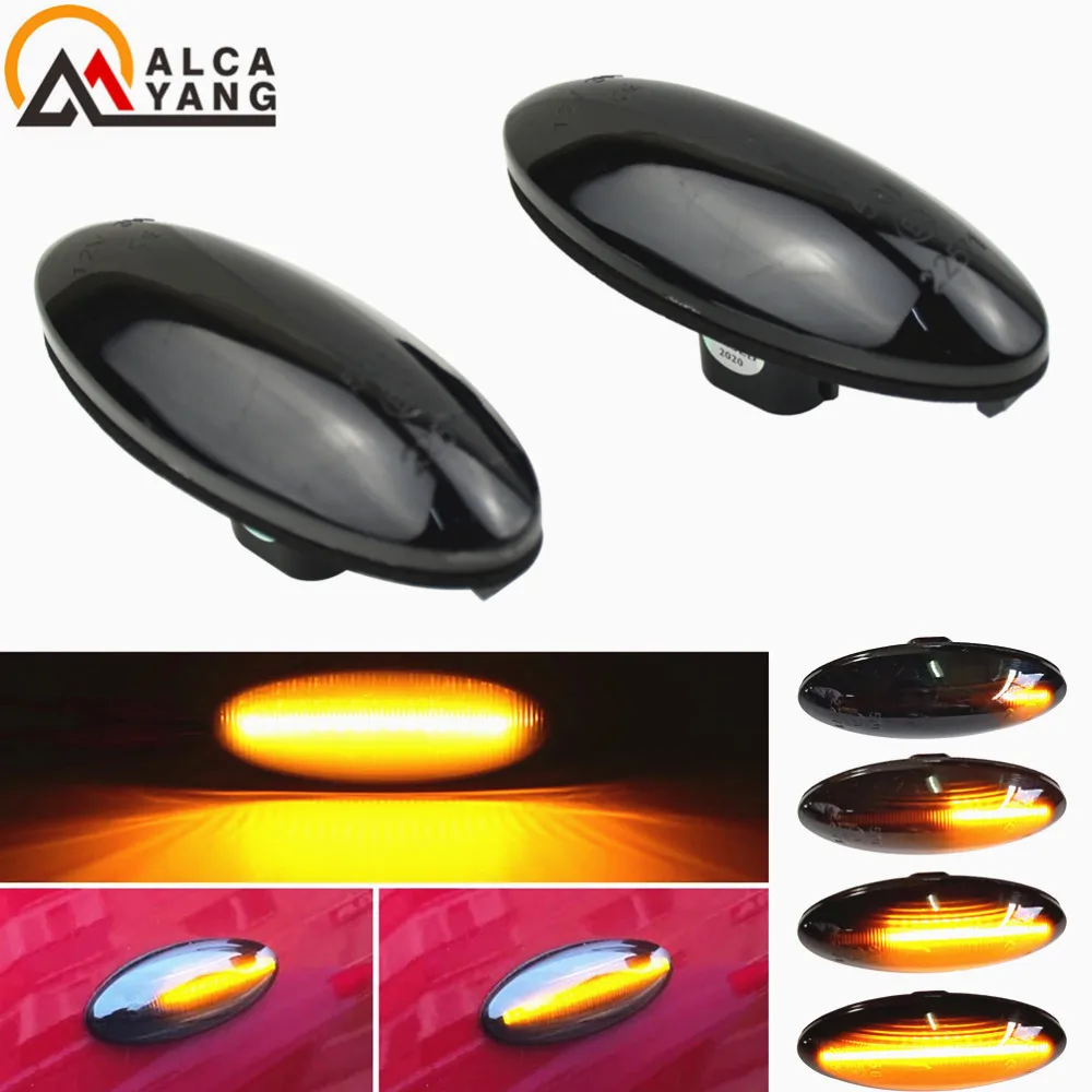 

For Toyota Yaris Mk2 P9 RAV4 Mk3 ACA3/ALA3 Auris Mk1 E15 Led Dynamic Side Marker Turn Signal Lights Sequential Blinker Lamps