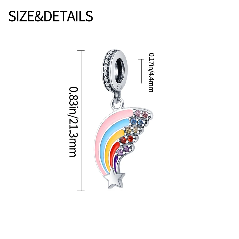 100% Настоящее Стерлинговое Серебро 925 пробы Love Key Charm Fit оригинальный браслет Pandora