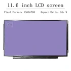 Тонкая светодиодная матрица 11,6 дюйма для ноутбука acer E3-112, 111, ES1-131, 132, 111, N15Q3, TMB116, TMB117, ЖК-экран, панель, 30-контактный EDP, без сенсорного matr