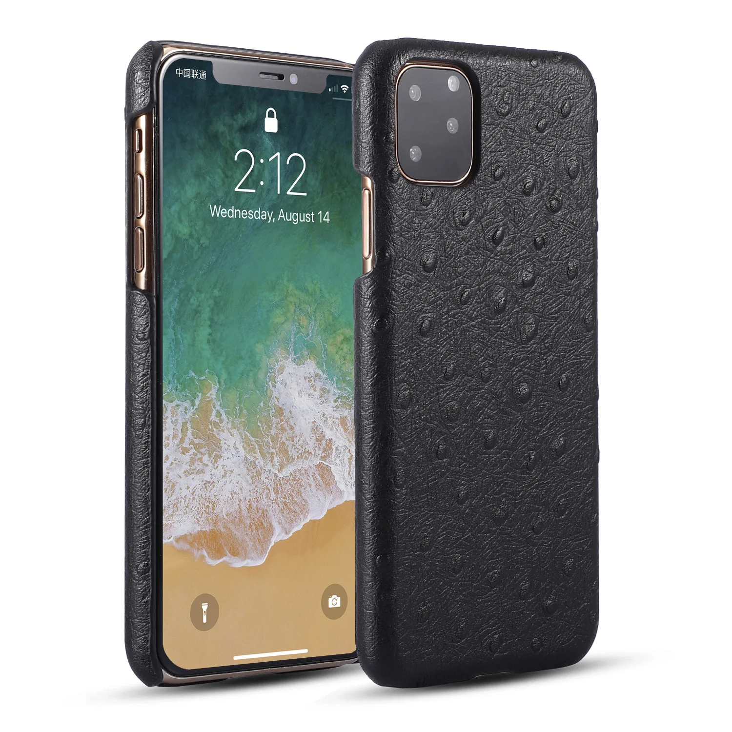 Чехол-накладка из натуральной воловьей кожи для iPhone 11 Pro Max | Мобильные телефоны и