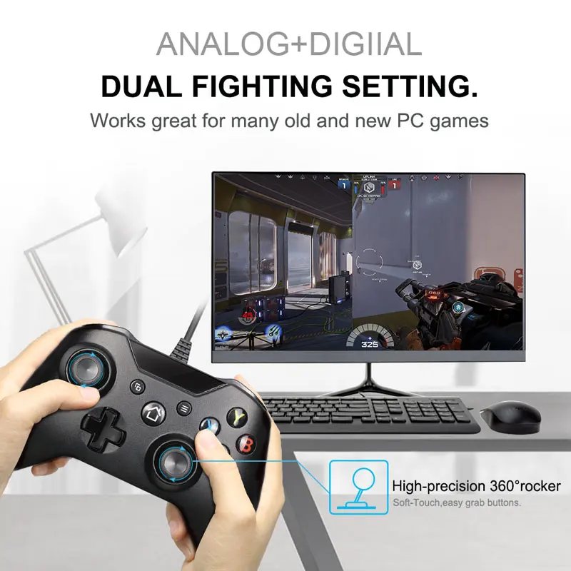 

USB Wired Controle Controller For Microsoft Xbox One Gamepad Controller For Xbox One For Windows USB PC Win7/8/10 Joystick