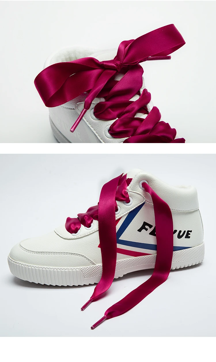 1 пара Feiyue снежные марлевые атласные шнурки эластичные шнурки для обуви для детей и взрослых кроссовки шнурки 4 цвета гладкие прочные шнурки