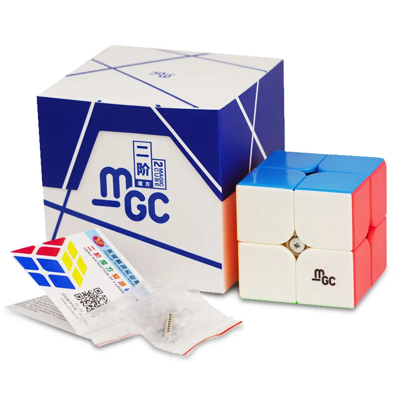 Yongjun MGC V2M 3x3x3 Элитный Магнитный магический куб YJ V2 2x2 скоростной для