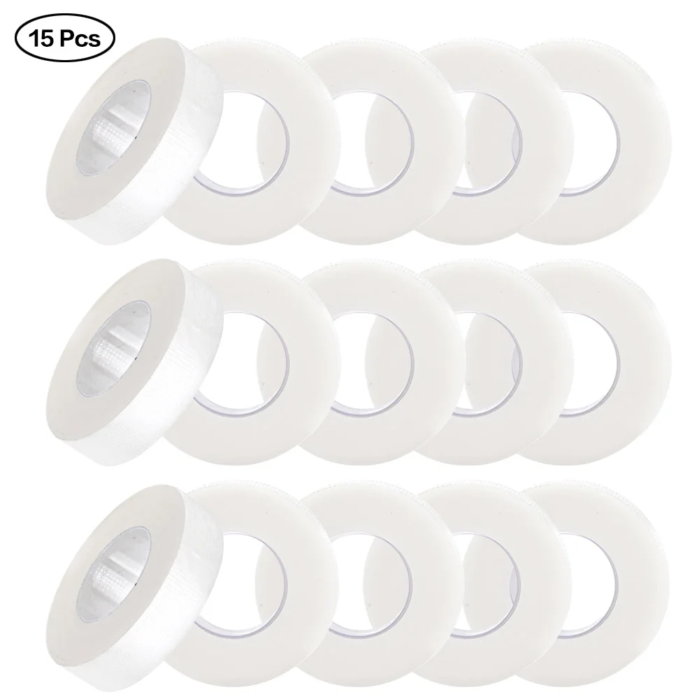 Лента для наращивания ресниц 15 рулонов инструмент макияжа отдельные длинные