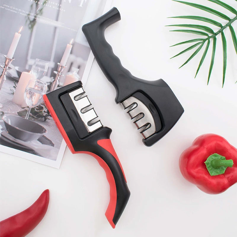 

3 Stages Professional Knife Sharpener Diamond Quick Professional Sharpener Manual Knife Sharpening Tools Sharpening Stone