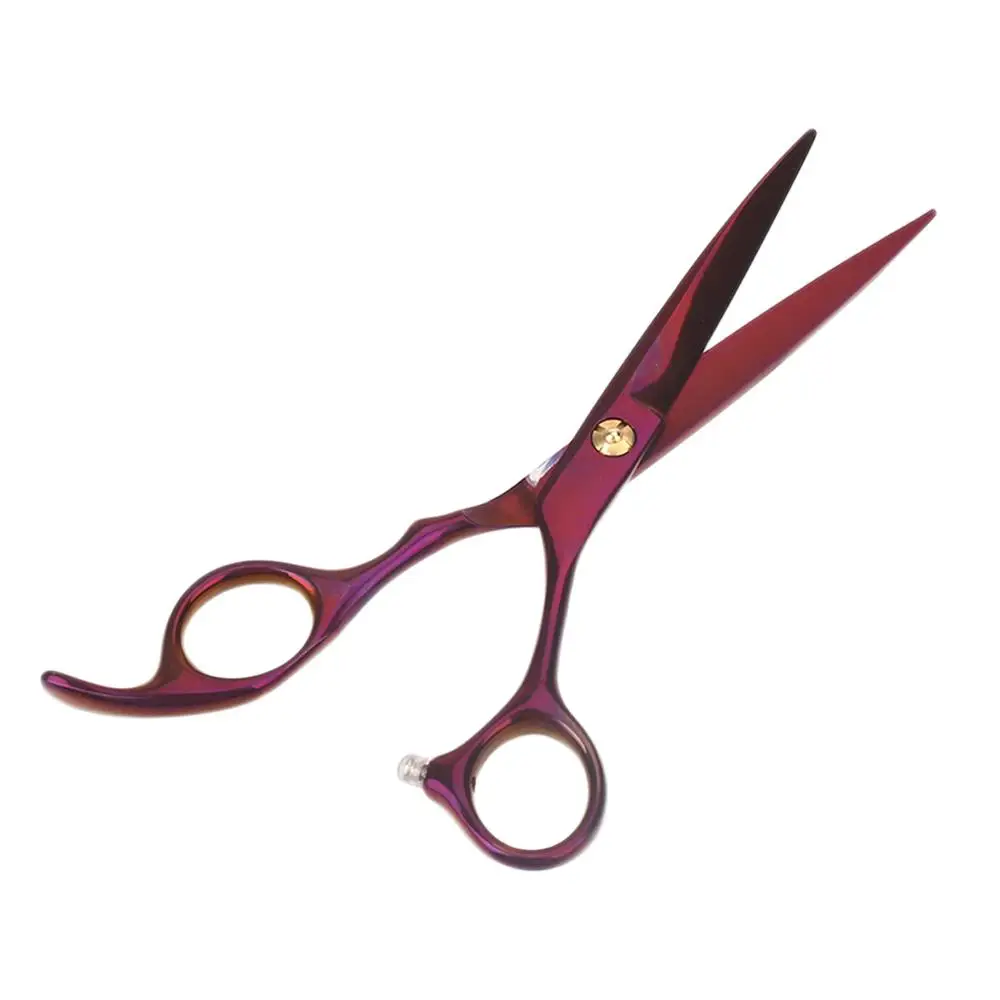 

Purple Hairdressing Scissors Haircut Flat Scissors Hairdresser Scissors Modeling Tools Alloy Material Barber Scissors Universal