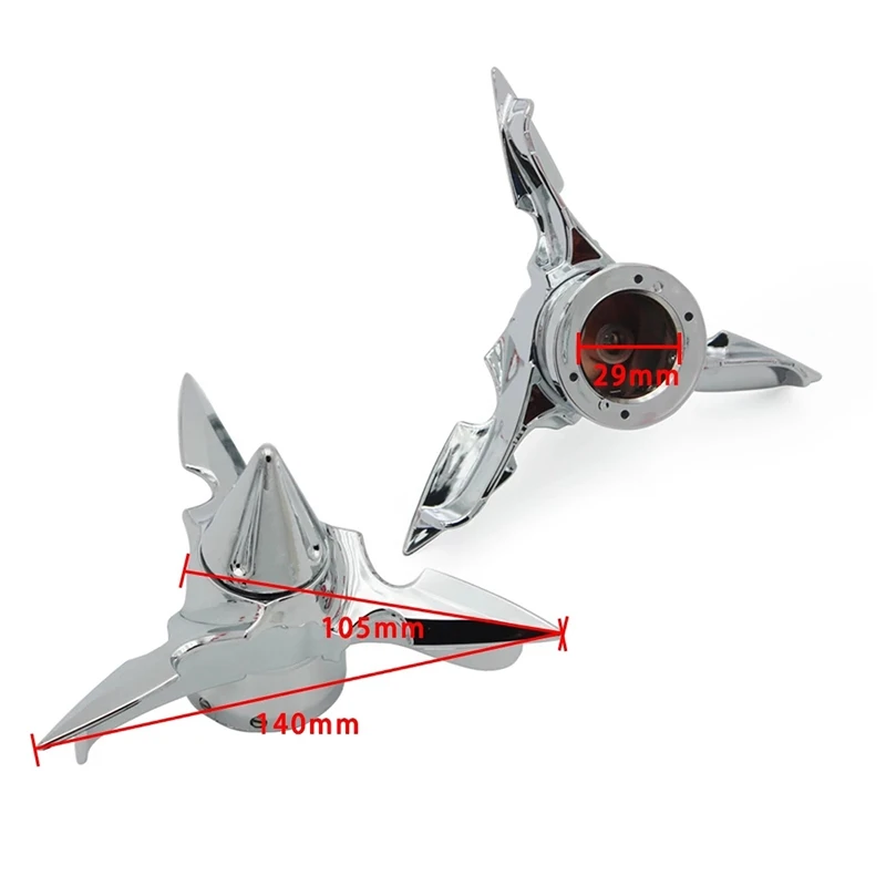 

Motorcycle Spun Blade Spinning Front Axle Cap Nut Cover for Sportster XL883 XL1200 X48 Dyna Softail XL XG