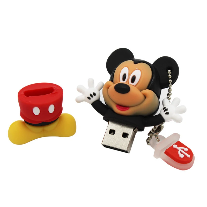 Надпись ME мультфильм 64 Гб Милый Минни и Микки USB флэш-накопитель 4 ГБ 8 ГБ 16 ГБ 32 ГБ Флешка USB 2,0 Usb
