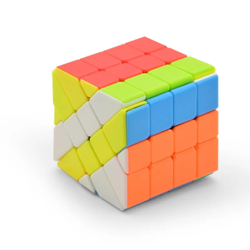 LeFun 4x4x4 Fisher Wind fire Wheel магический куб профессиональный многоцветный безопасный ABS