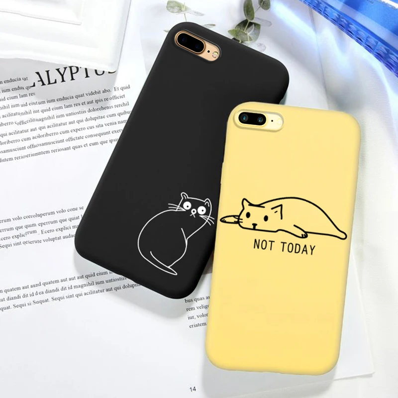 Cute Cats Silicone Cases For Samsung Galaxy A50 A20e A2 Core A10 A30 A20 A40 A60 A70 A9s A9 Star Pro A9 Soft TPU Back Cover