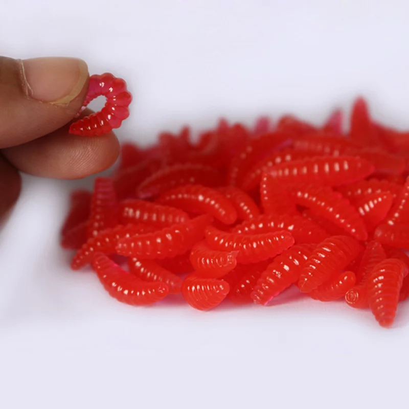 100 шт 1 1-4 см является допустимой запах ручная штанга рыболовная приманка приманки