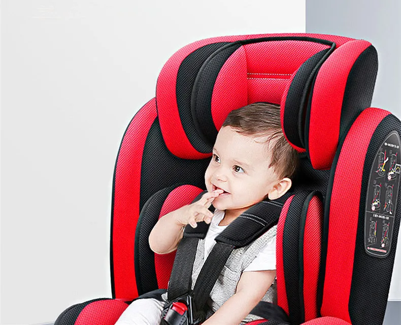 Горячая Carmind детское автокресло безопасности для 9 M-12 лет с Мягкий соединитель ISOFIX и защелкой вперед-лицом универсальные автокресла
