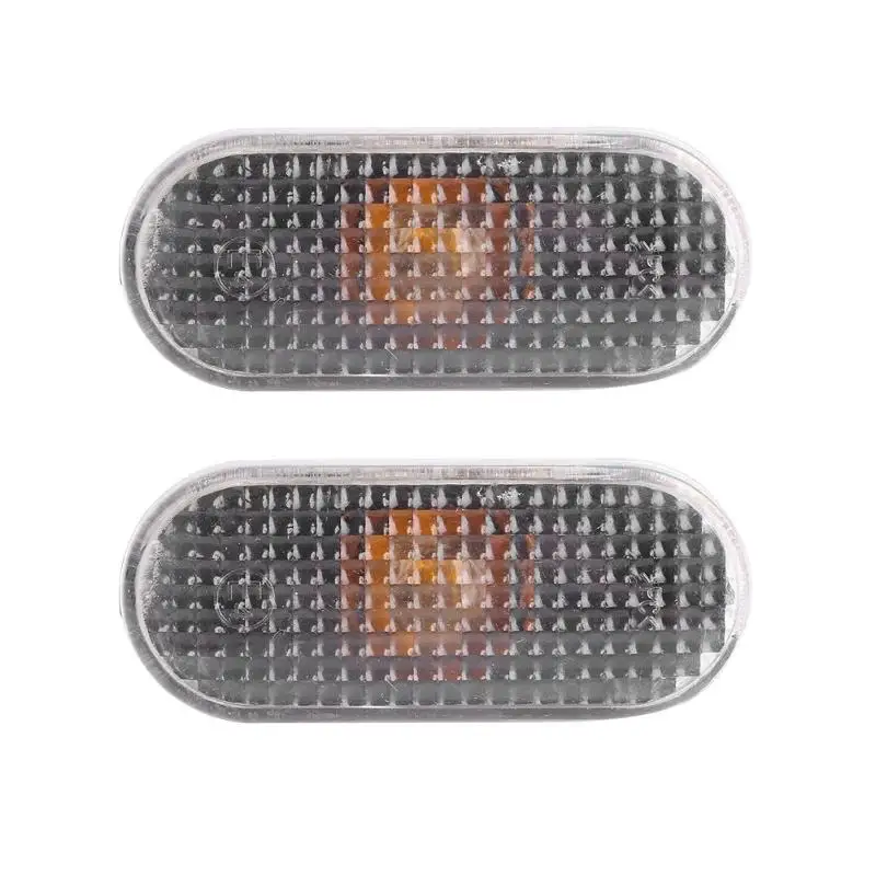 Прочные боковые габаритные огни тонкая текстура 1 пара Дымчатых линз брызговики