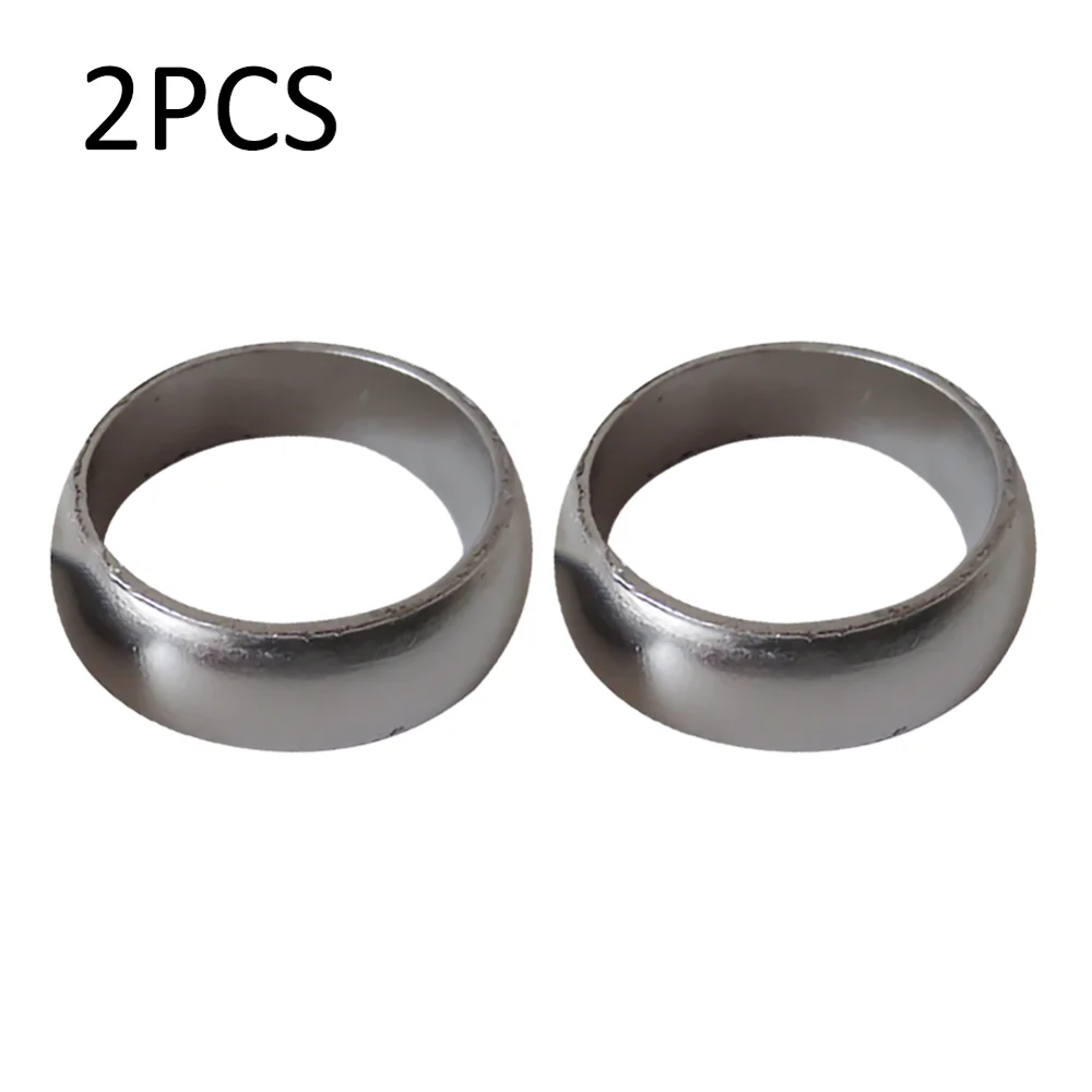 

2Pcs Metal Exhaust Donut Seal Gasket Silver Fit For Polaris Sportsman 600 700 800 3610047 Motor Vehicle Accessories Dropshipping