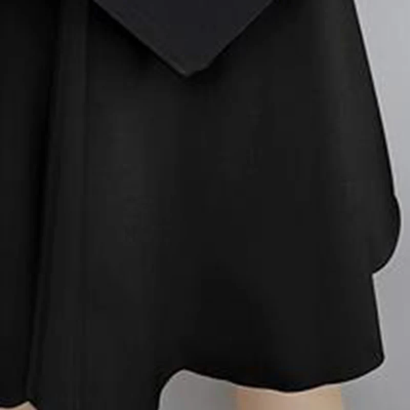 

Fashion dress temperament waist was thin temperament mid-length skirt European station spring and autumn women's clothing 2021