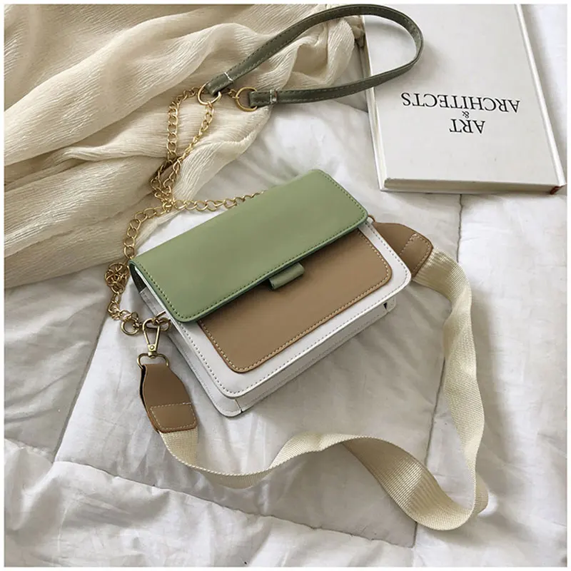 Light Green Женская сумка через плечо, маленькие дорожные сумки, роскошные женские сумки, дизайнерские сумки через плечо для женщин,, известный бренд, Bolsa Feminina - Цвет: Light Green