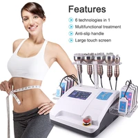 factory price wholesale oem odm 6 in 1 40k vacuum cavitation system radio frequency slimming beauty machine