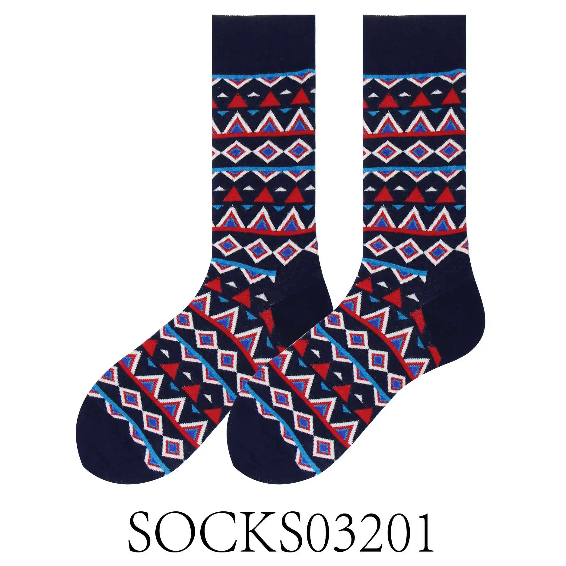 Яркие теплые хлопковые носки для пары Модные Повседневные Классические