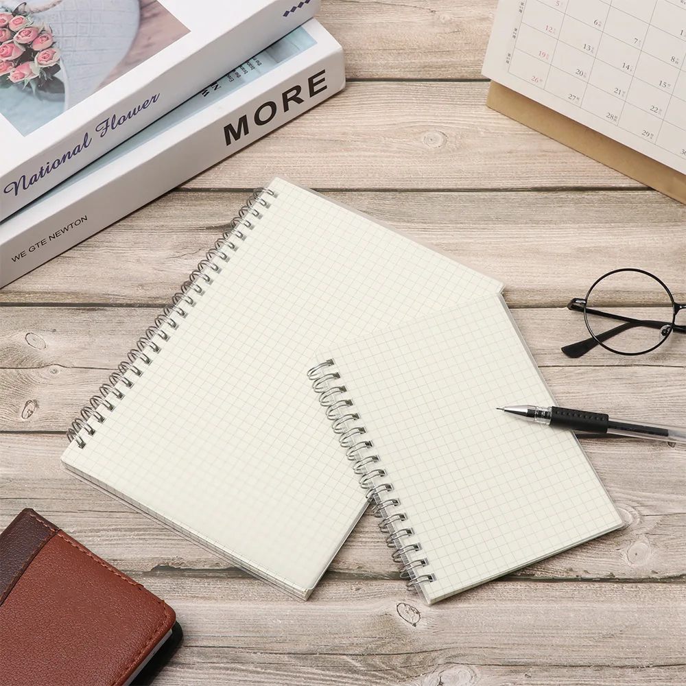 Блокнот формата А5 в сетку еженедельный планер чертежный ежедневник без рисунка