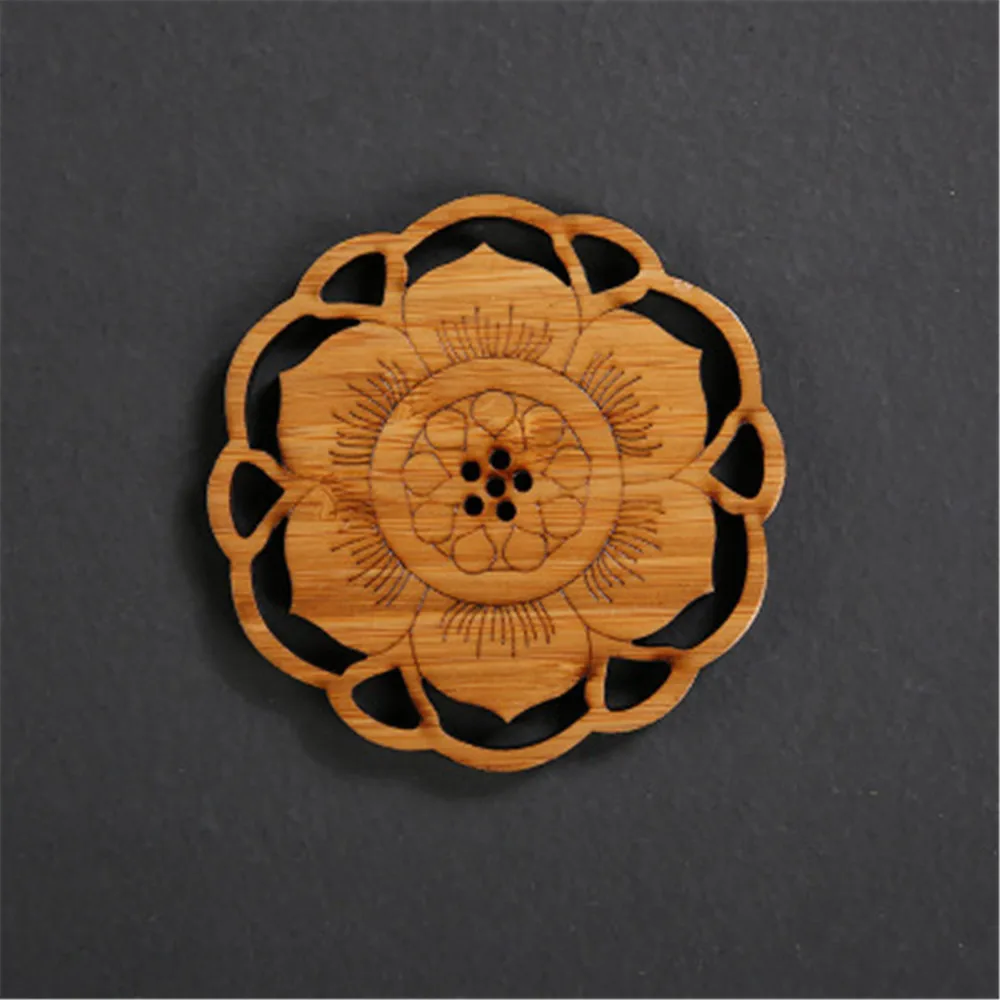 Bamboo products coasters heat insulation tea set Tea Ceremony zero match kettles manufacturer | Дом и сад