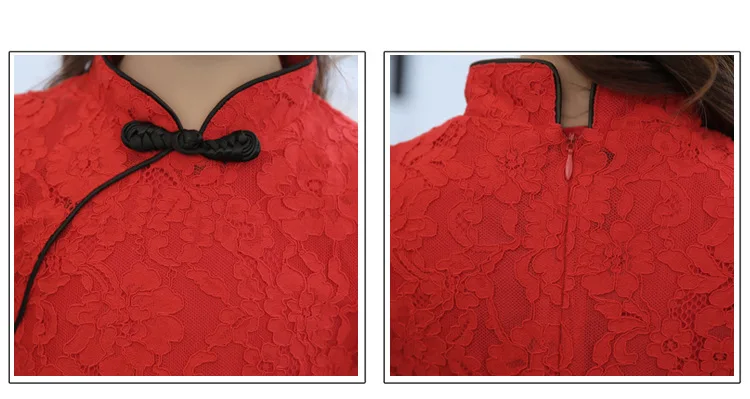 Модель WLG одинаковая семейная одежда платья в китайском стиле для мамы и дочки