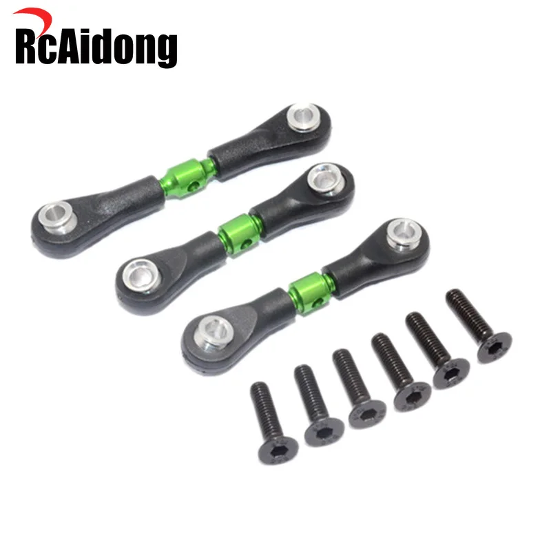 

Aluminum Adjustable Steering Linkage for Tamiya GPM TT02/TT02T RC Car Upgrades Parts 1 set