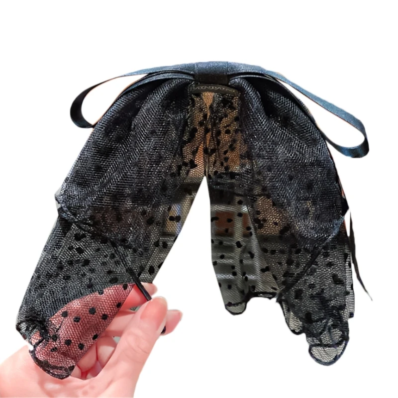 Детский головной убор в горошек с оборками для косплея | Тематическая одежда и