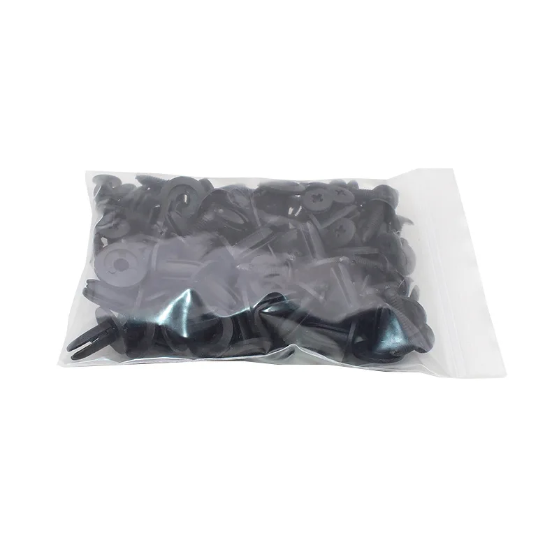 Пластиковые расширительные заклепки с отверстием 6 мм 100 шт. универсальные зажимы