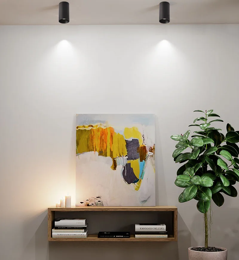 

Surface Mounted LED Round COB Ceiling Bulbs Lamp Downlight 7W 9W 12W 15W 85-265V Warm / Cold White Home Lighting