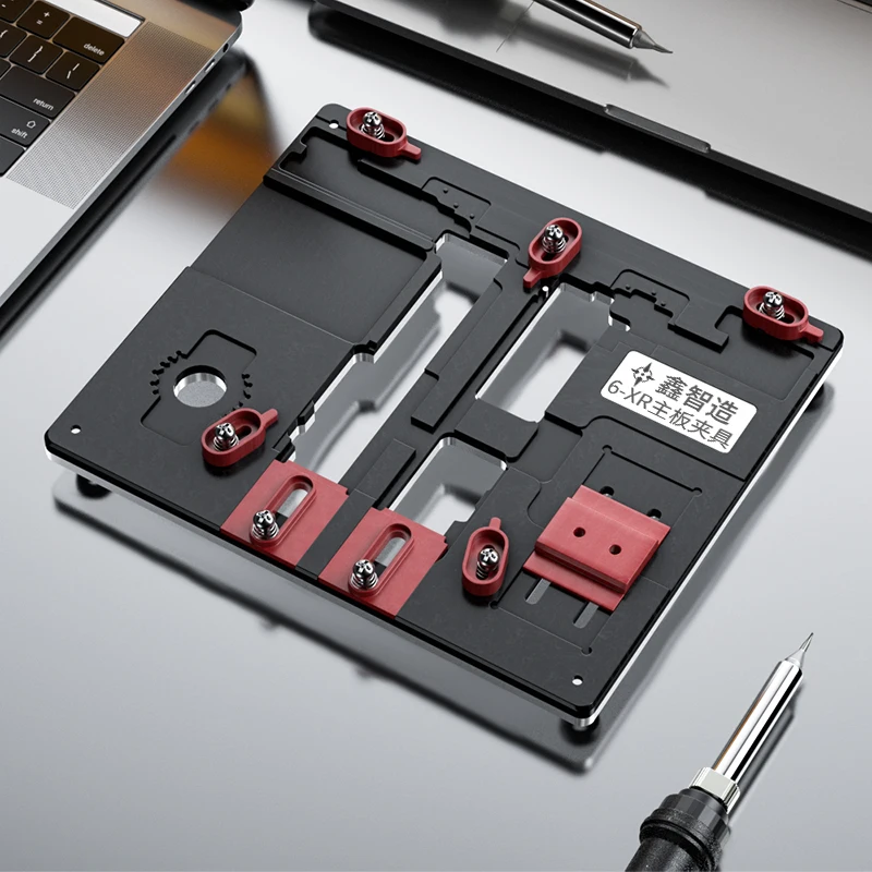 Masterxu XZZ R6 PCB Holder Motherboard Fixture For Repair iPhone 6 to XR Micro Soldering Platform As Mechanic MR6 | Инструменты