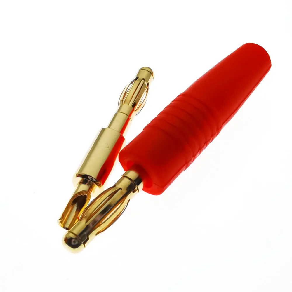 4 шт. позолоченные штекеры мм для музыкальных колонок | Электроника