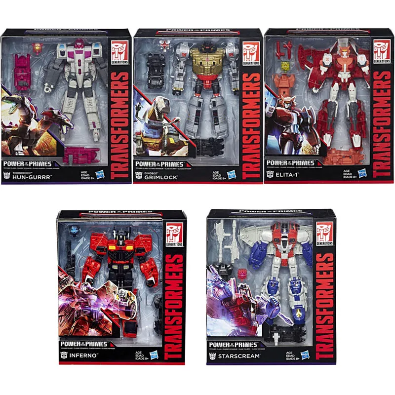 

Hasbro TransFormers Power of The Primers Starscream Elita-1 Rodimus Unicronus Doll Gifts Model Anime Figures Collect Ornaments