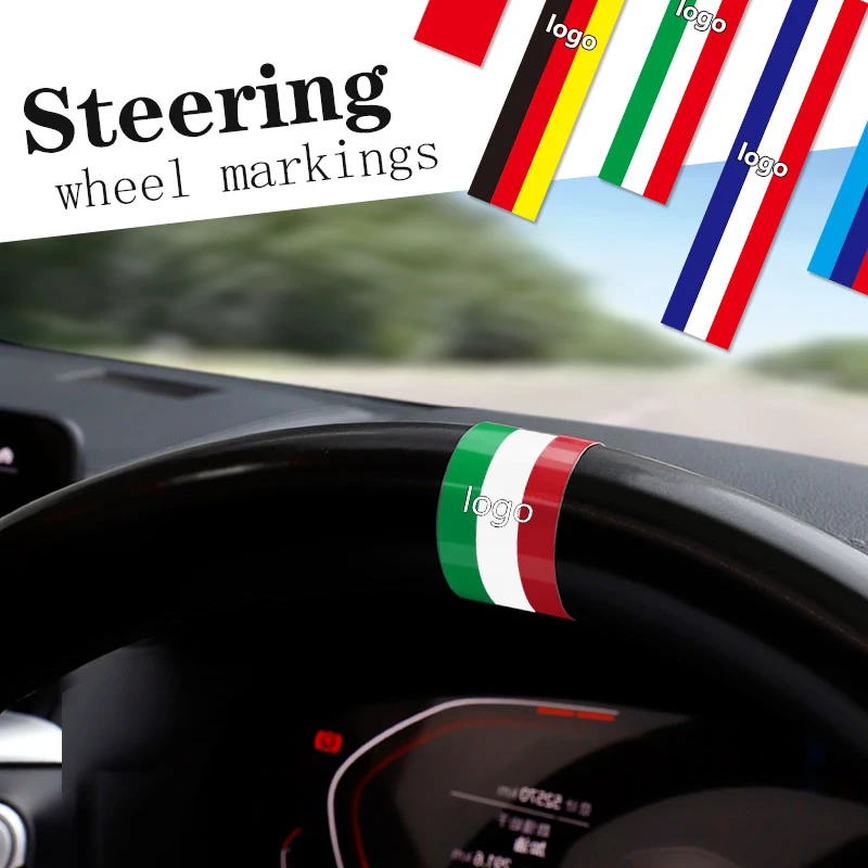 Наклейки на рулевое колесо автомобиля аксессуары для Maserati Alfa Romeo Fiat ghiсот Levante 159
