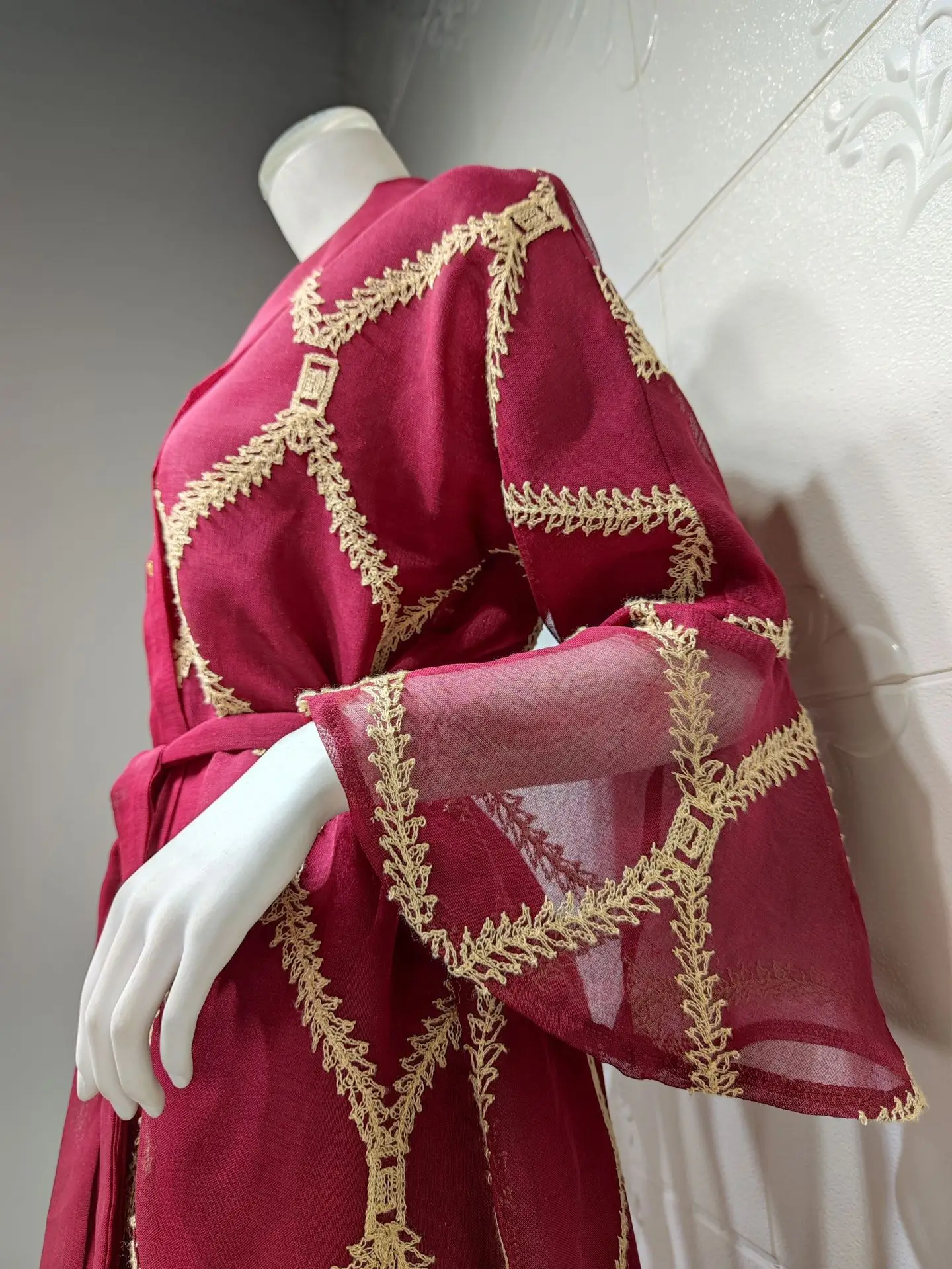 

Abaya Dubai Turkey Kaftan Muslim Kimono Abayas Dresses For Women Embroidery Robe Femme Longue Musulman Caftan Islam Clothing