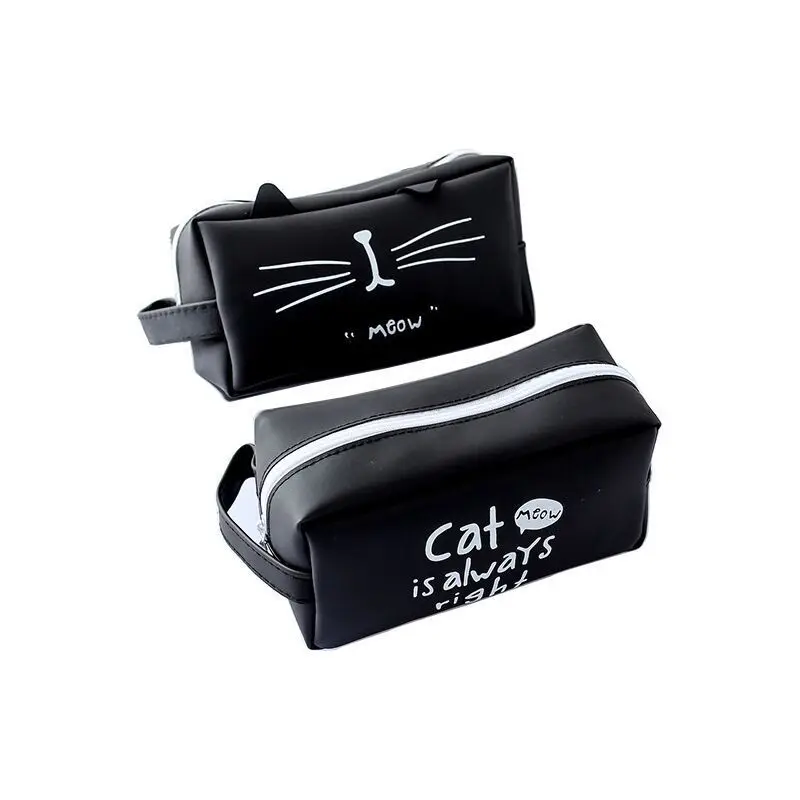 Пенал для ручек и карандашей супер-большой функциональная Канцелярия с рисунком