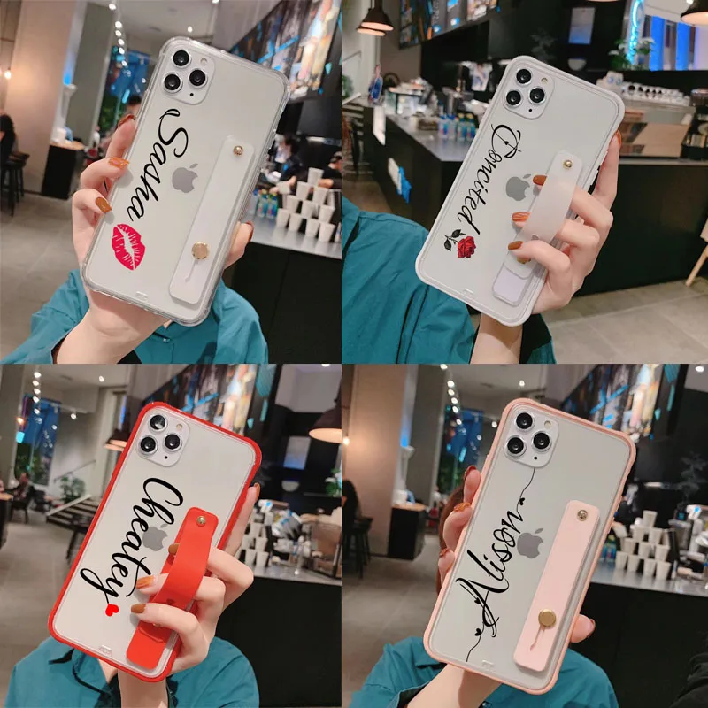 Изготовленные на заказ с фотографией логотипом именем браслет чехол для iPhone 11 Meizu