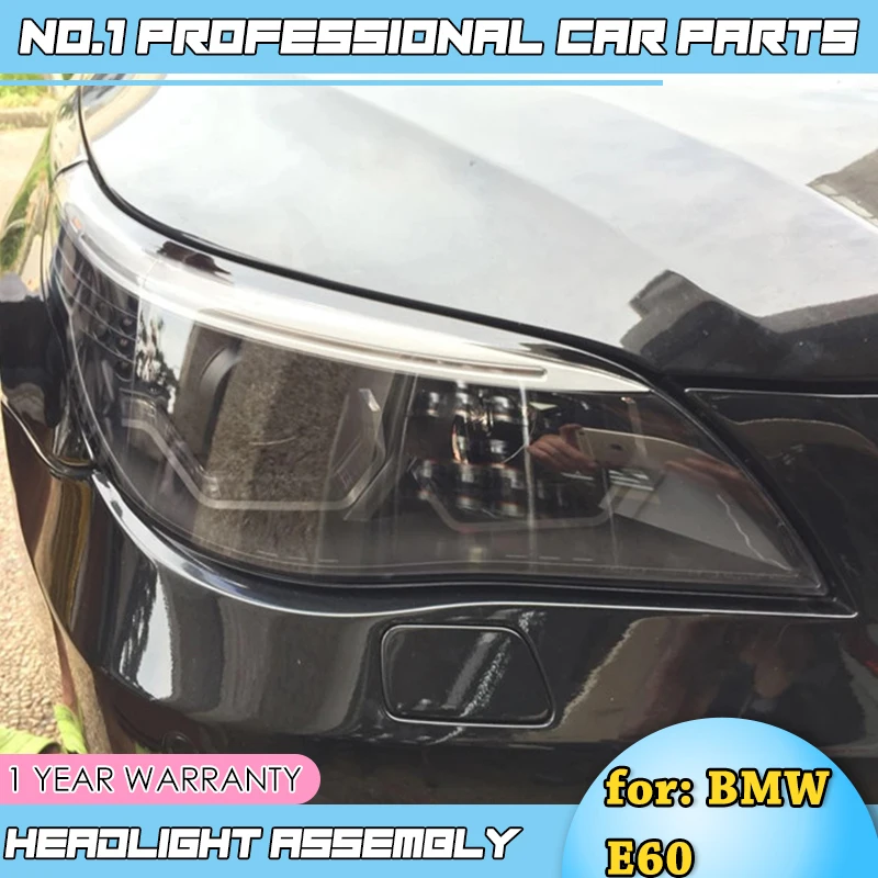 2 шт. автомобильные аксессуары для 5 серии E60 передсветильник s 2003 2007 светодиодный